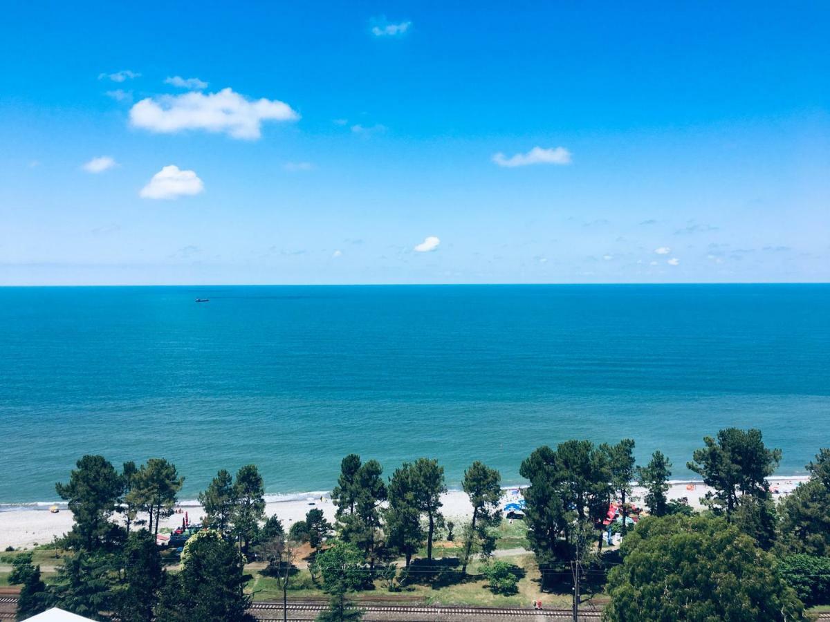 Yellow Room With Sea View Makhinjauri Ngoại thất bức ảnh